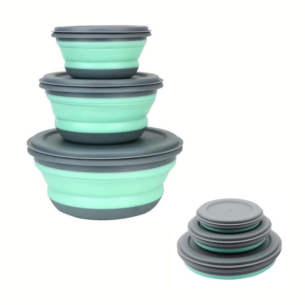 Foldable 3-Piece Outdoor Cookware Set