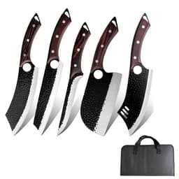 5-Piece Outdoor Chef Knife Set with Carrying Case thumbnail
